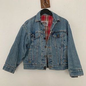 Flannel Lined Denim Jacket 